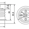 Adaptador E40 a rosca E27