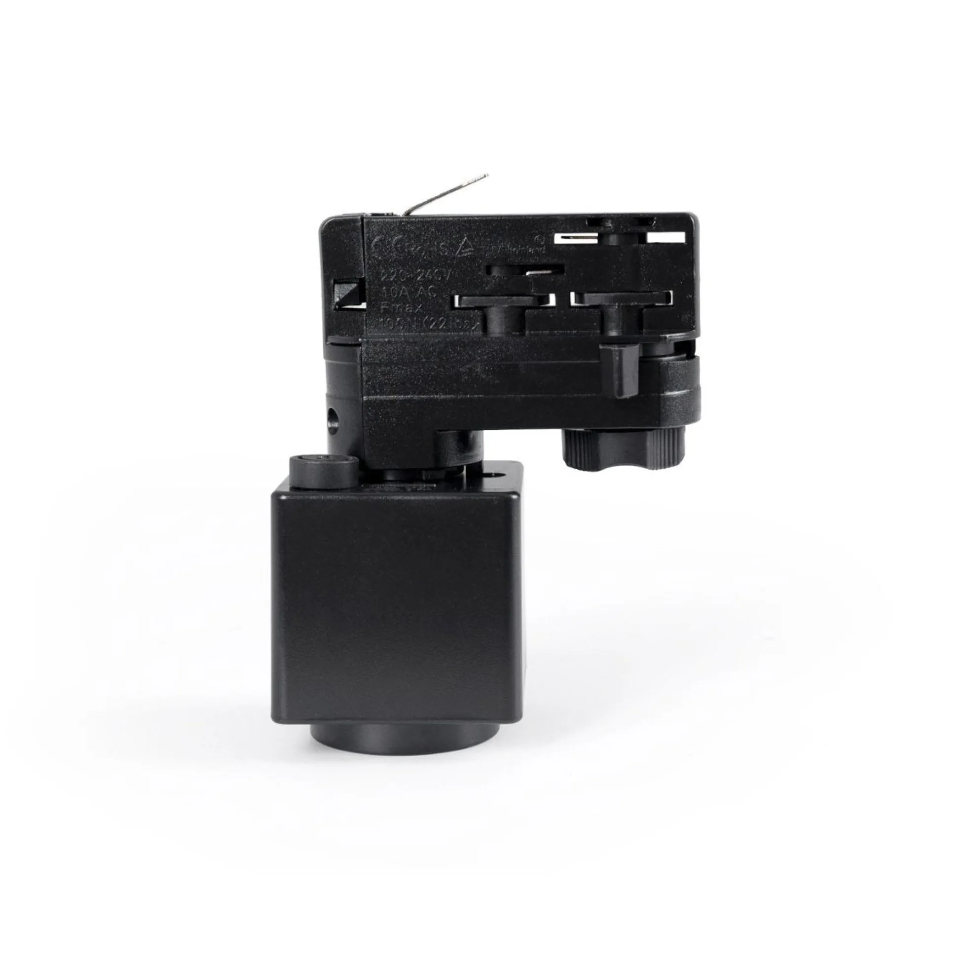 Adaptador SCHUKO para luminarias LED en carril trifásico