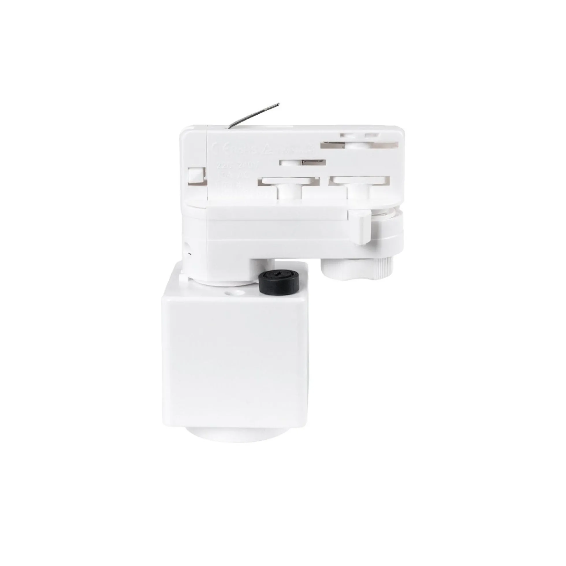 Adaptador SCHUKO para luminarias LED en carril trifásico