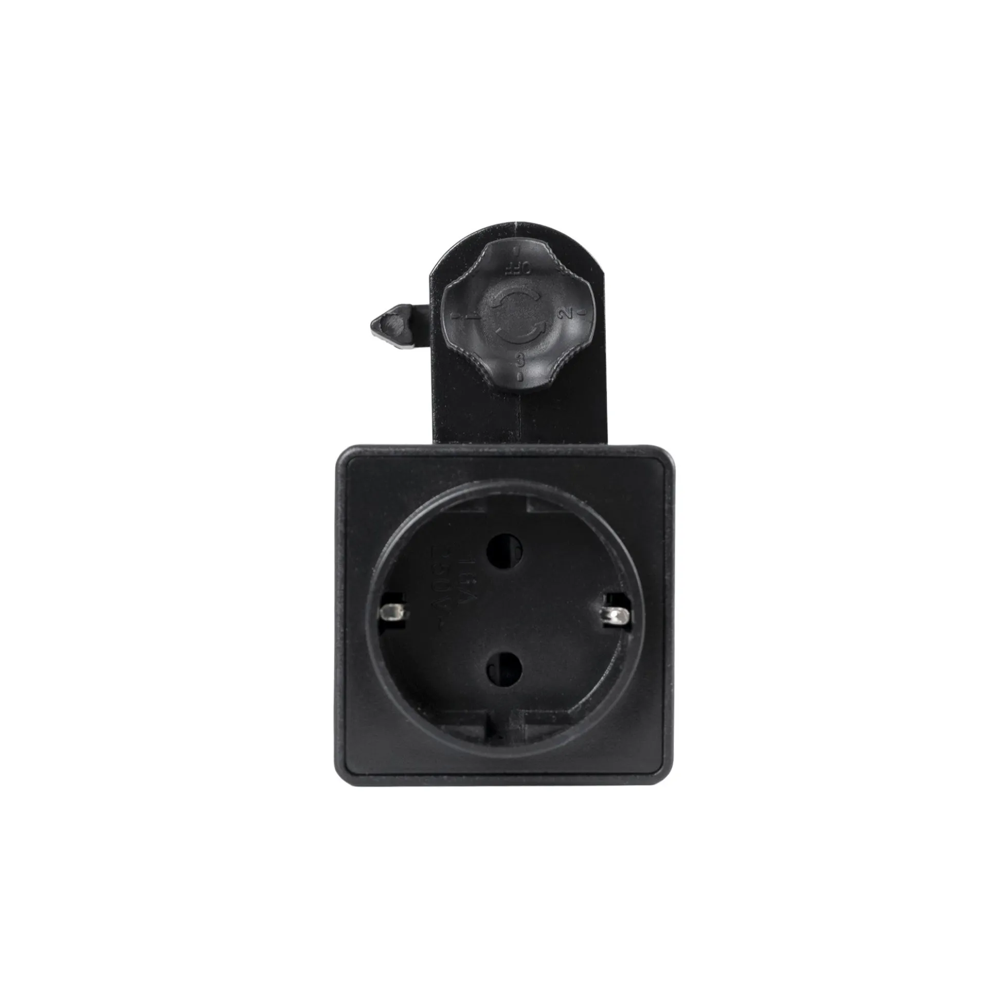 Adaptador SCHUKO para luminarias LED en carril trifásico
