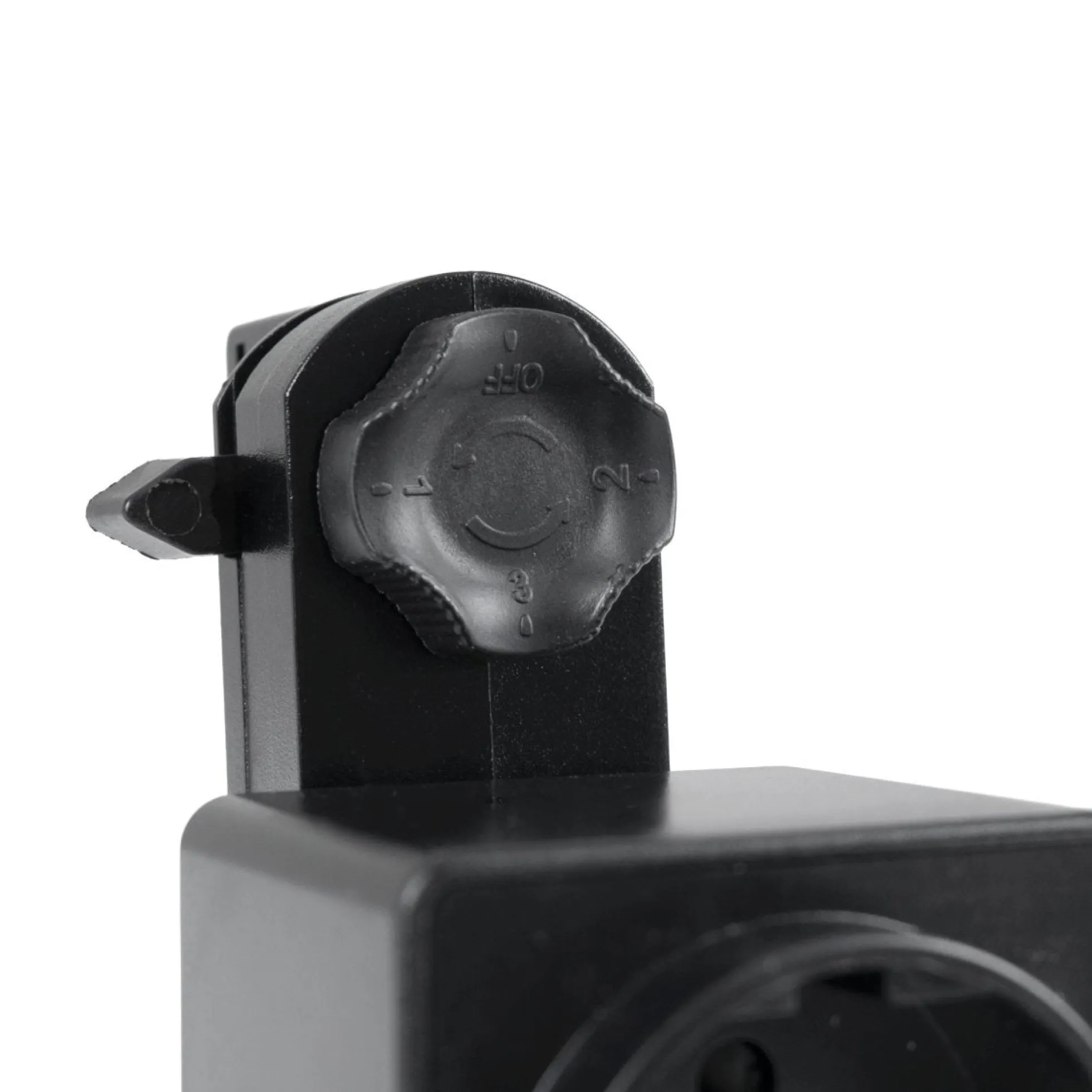 Adaptador SCHUKO para luminarias LED en carril trifásico