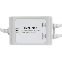 Amplificador de señal / Repetidor RGBW estanco 12-24V DC - 6A/canal - IP67