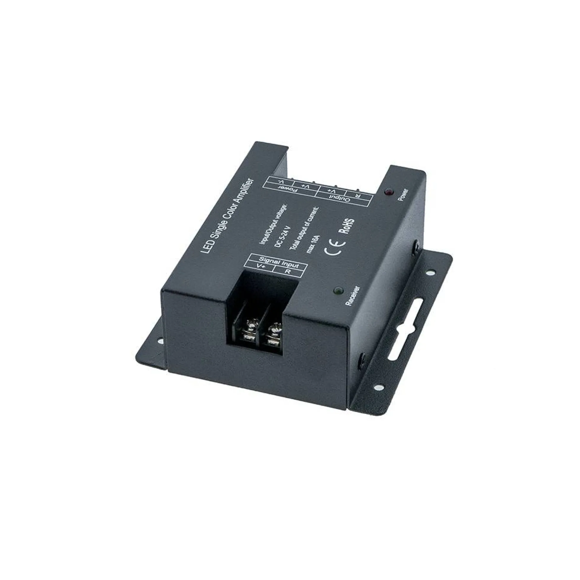 Amplificador de señal / Repetidor monocolor PWM 5-24V 16A