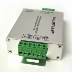 Amplificador de señal / Repetidor RGB 12-24V - 12 Amperios