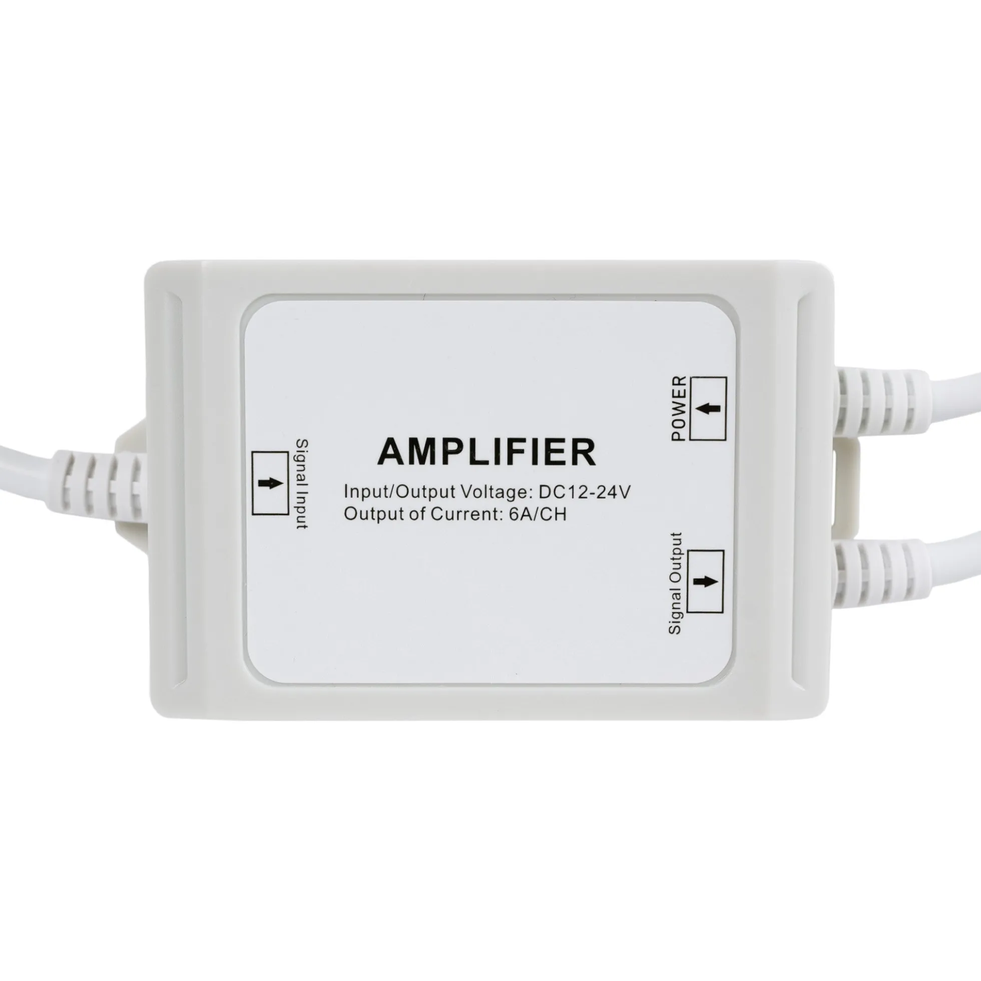 Amplificador de señal / Repetidor CCT estanco 12-24V DC - 6A/canal - IP67