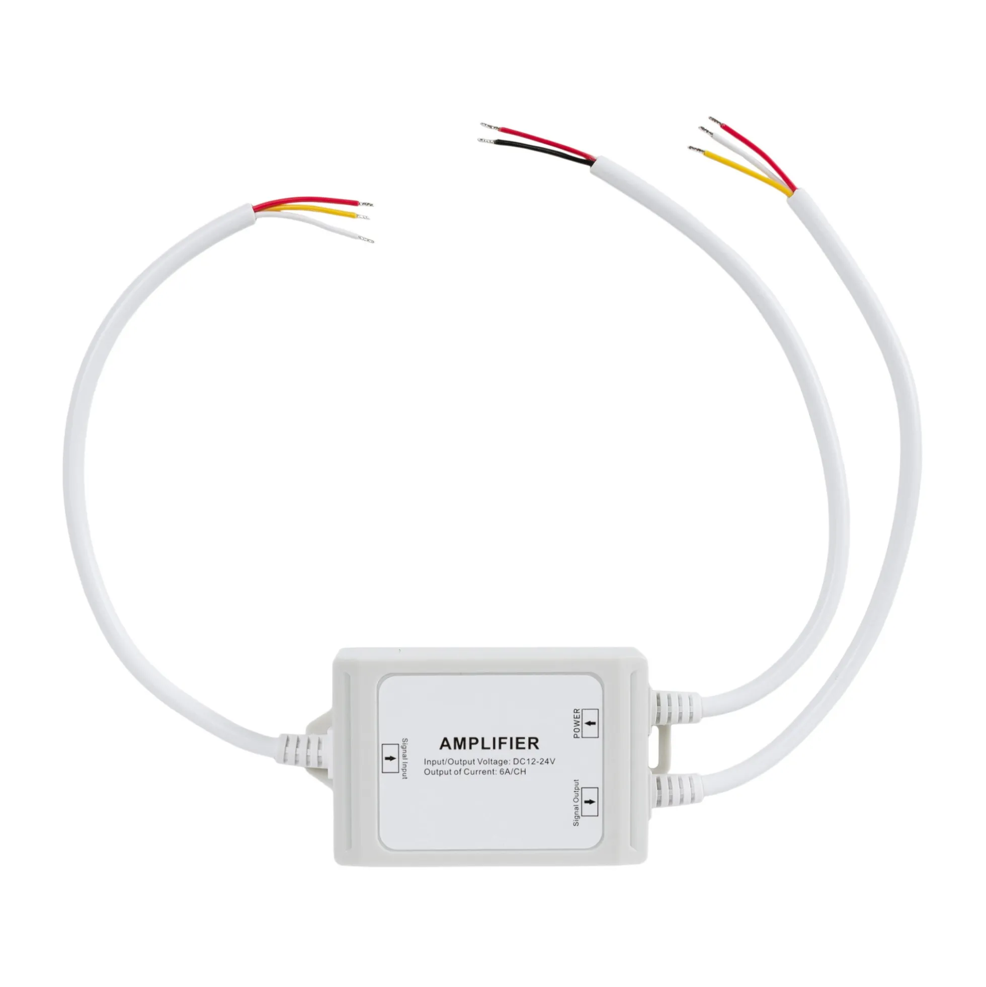 Amplificador de señal / Repetidor CCT estanco 12-24V DC - 6A/canal - IP67