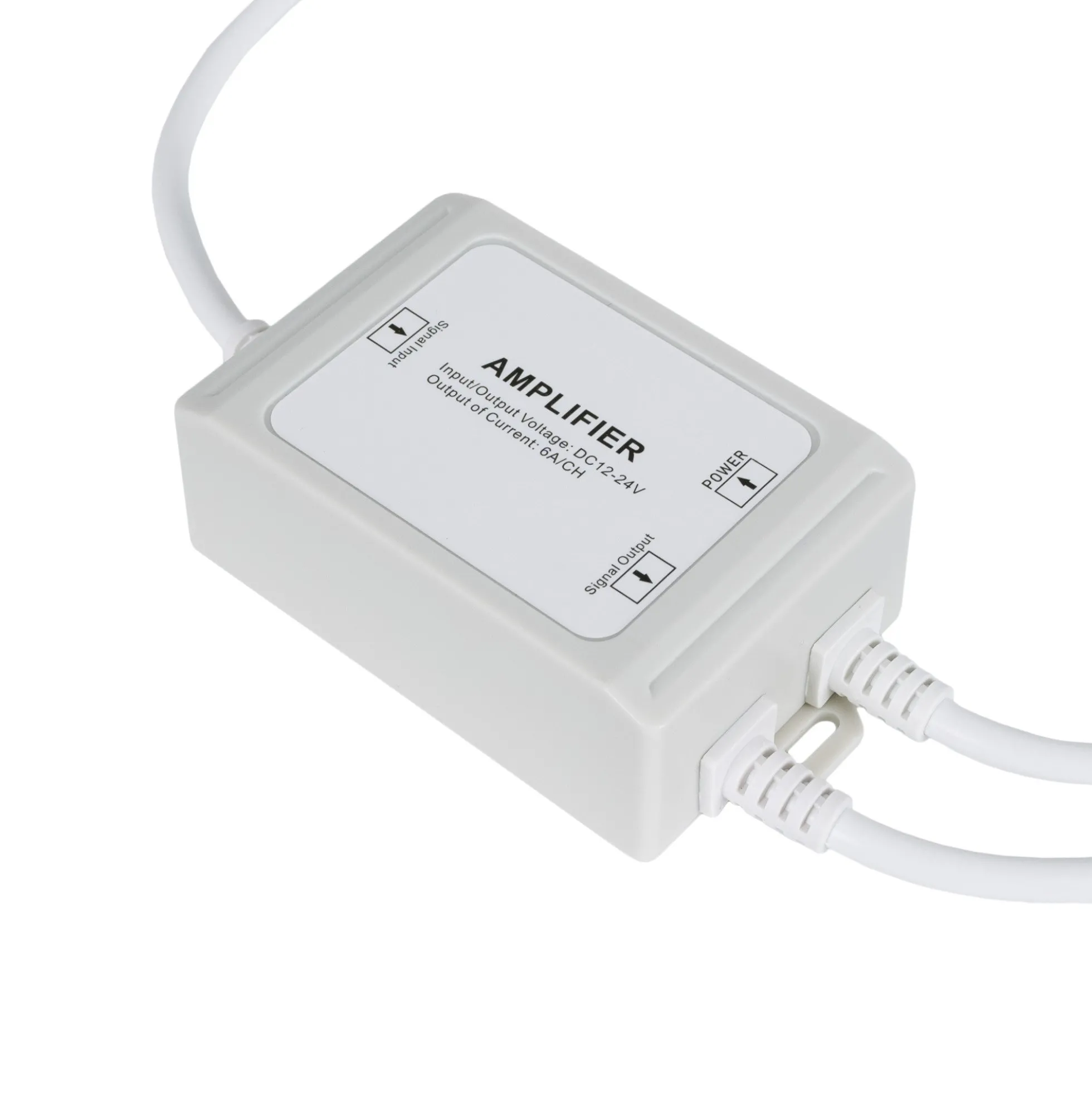 Amplificador de señal / Repetidor CCT estanco 12-24V DC - 6A/canal - IP67