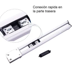 Aplique de baño LED 15W - Con enchufe integrado - 68cm
