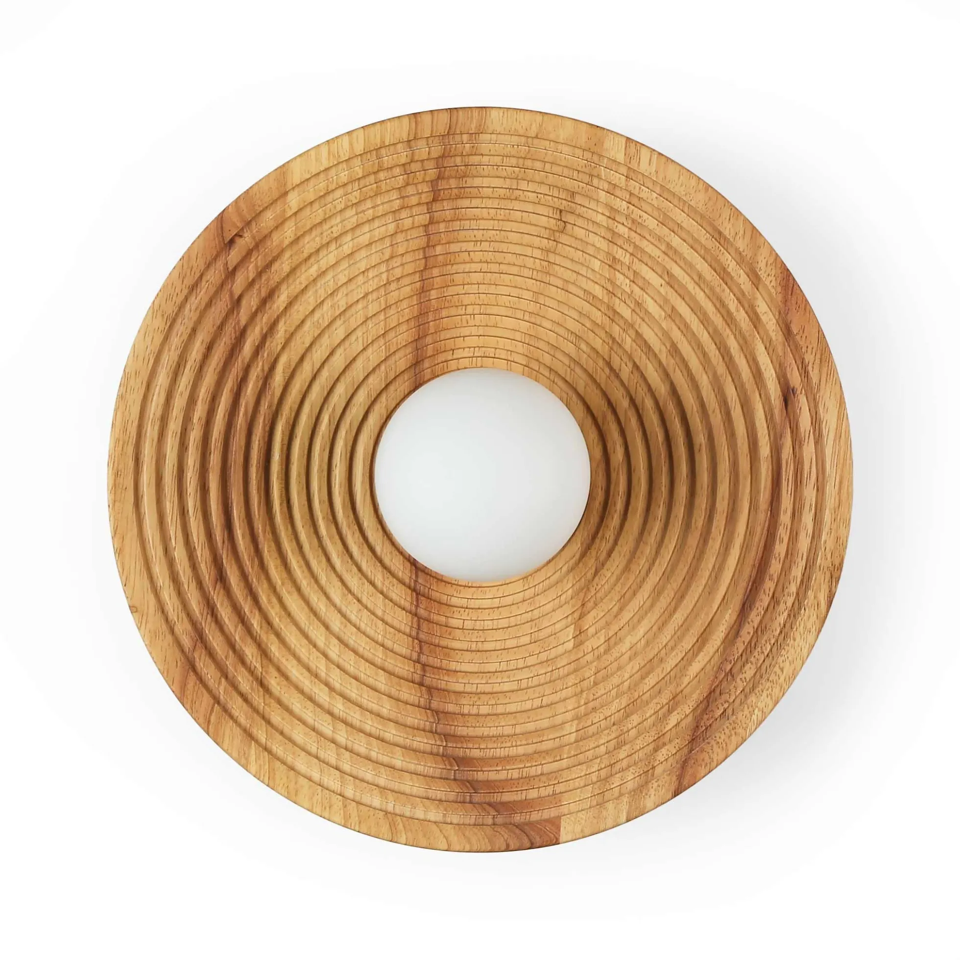 Aplique de diseño en madera "RIANNE" - G9 - Ø28cm