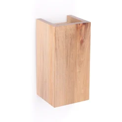 Aplique de pared bidireccional madera