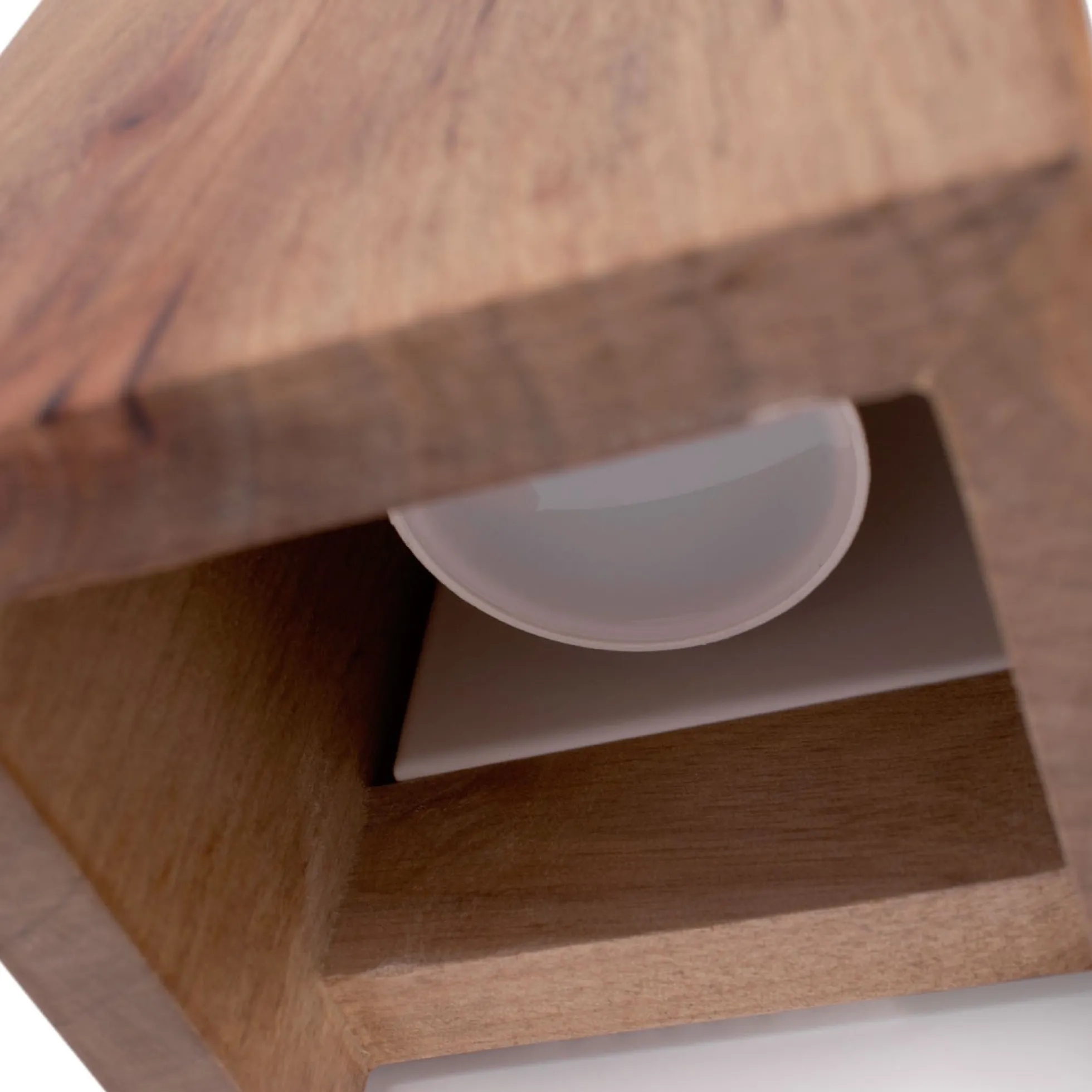 Aplique de pared bidireccional madera "Durga" - 2 x GU10 - Interior