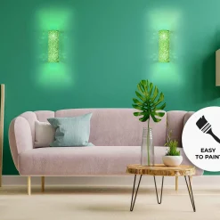 Aplique de pared bidireccional en escayola