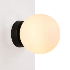 Aplique de pared bola cristal