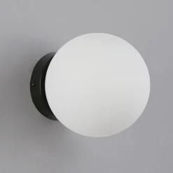 Aplique de pared bola cristal