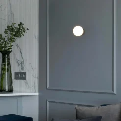 Aplique de pared bola cristal