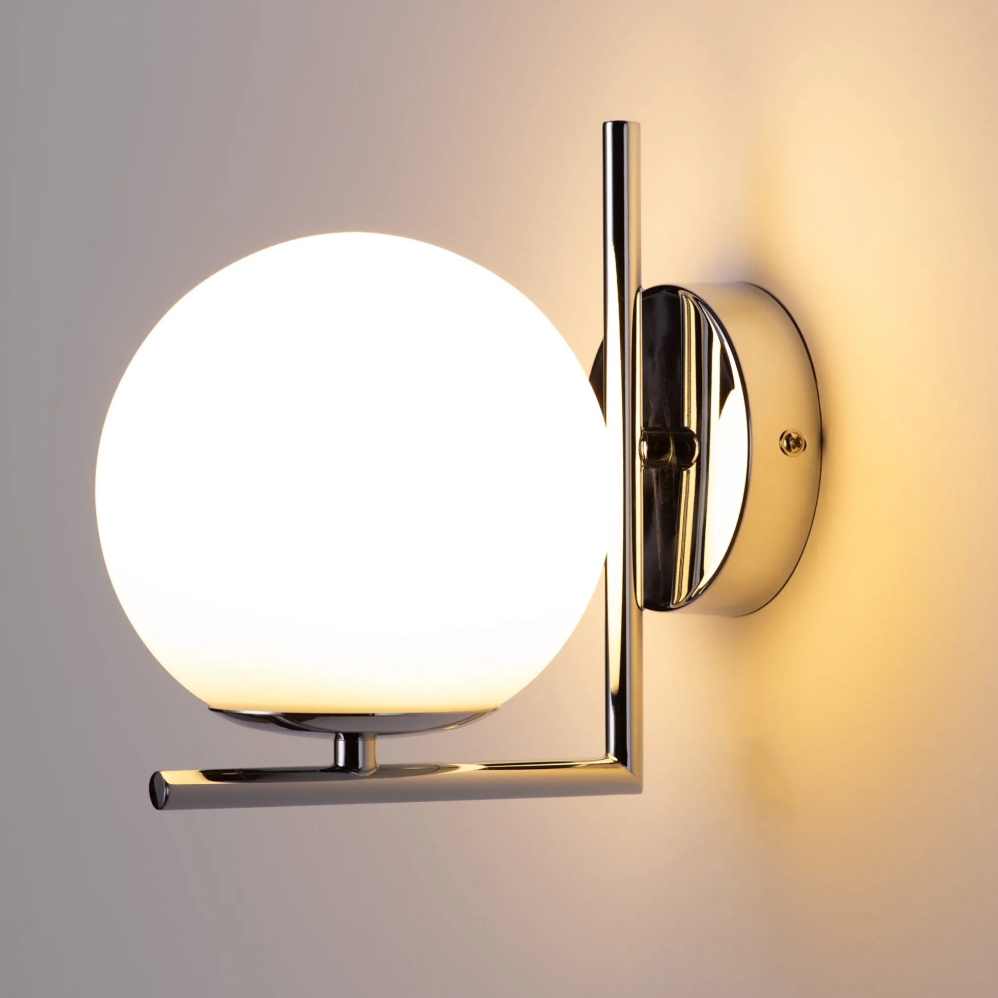 Aplique de pared bola cristal "Margaret"