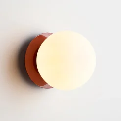 Aplique de pared bola cristal "ARCE" - E27 - Ø 15cm