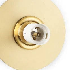 Aplique de pared bola cristal