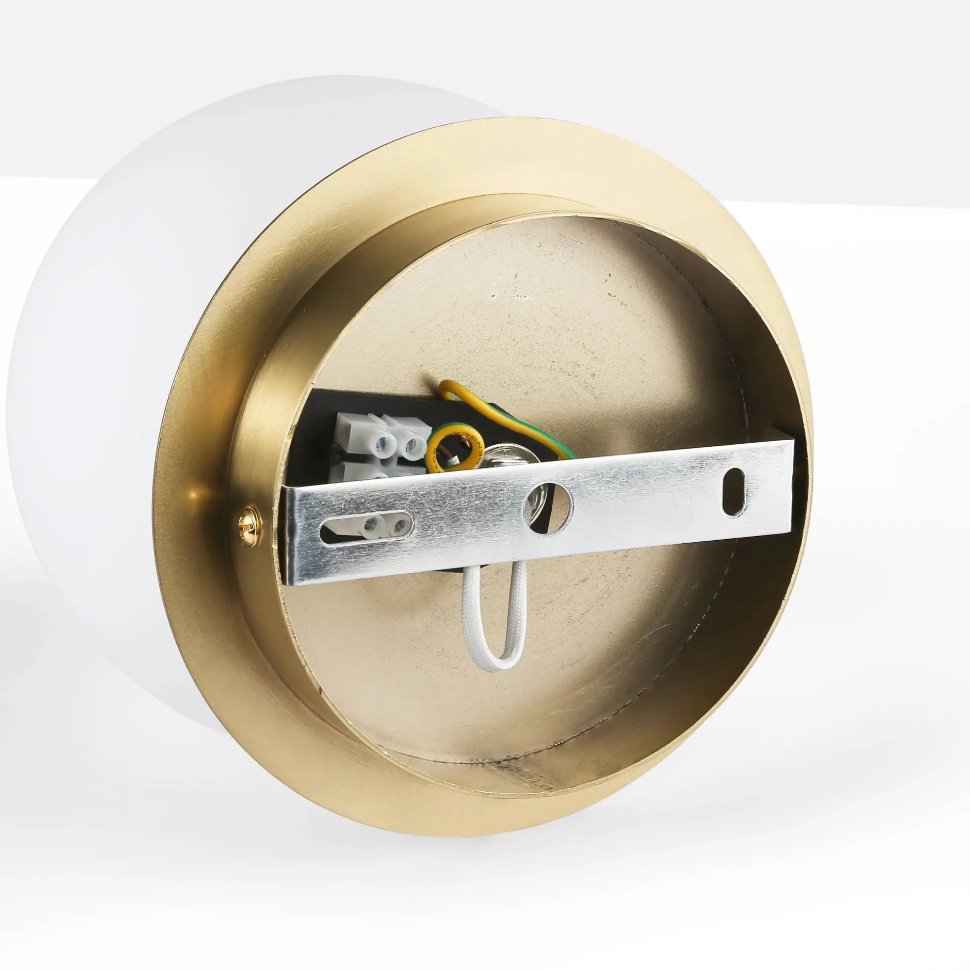 Aplique de pared bola cristal "ARCE" - E27 - Ø 15cm