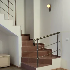 Aplique de pared bola cristal