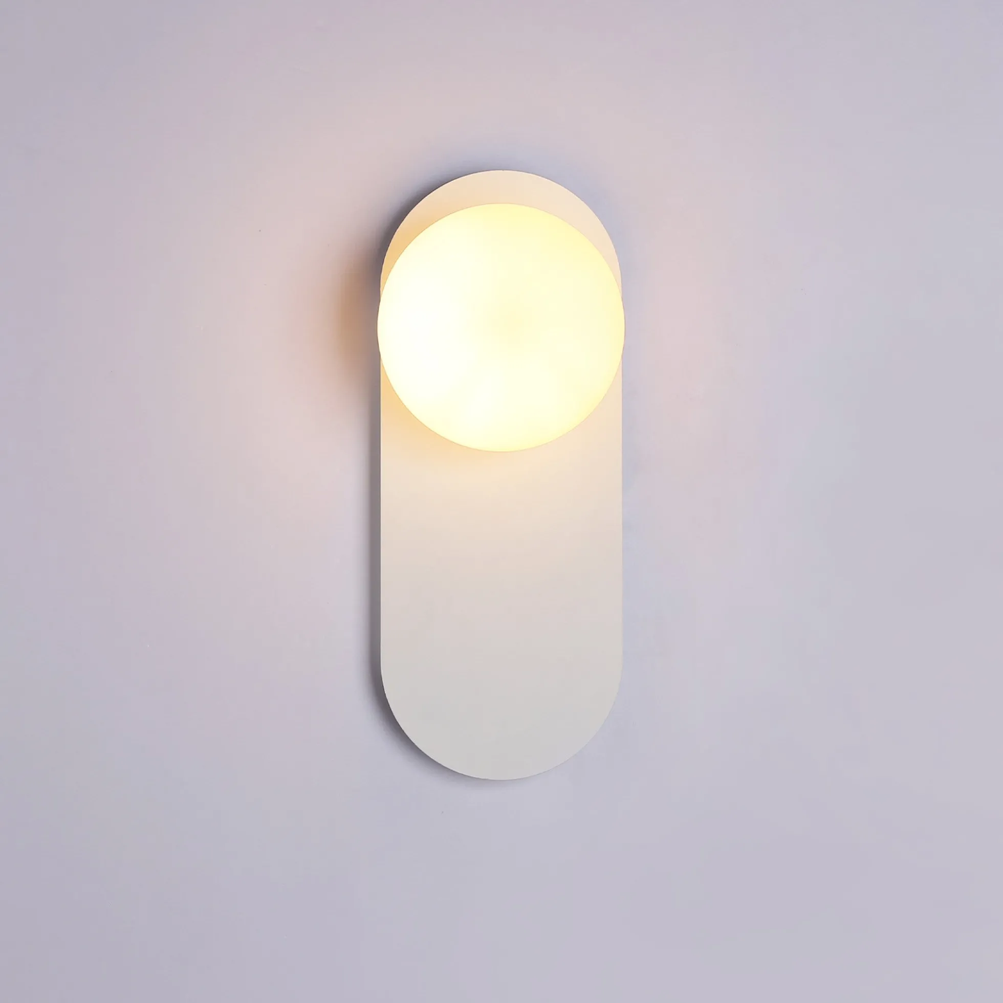 Aplique de pared bola cristal "Brian" - E27