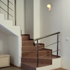Aplique de pared bola cristal
