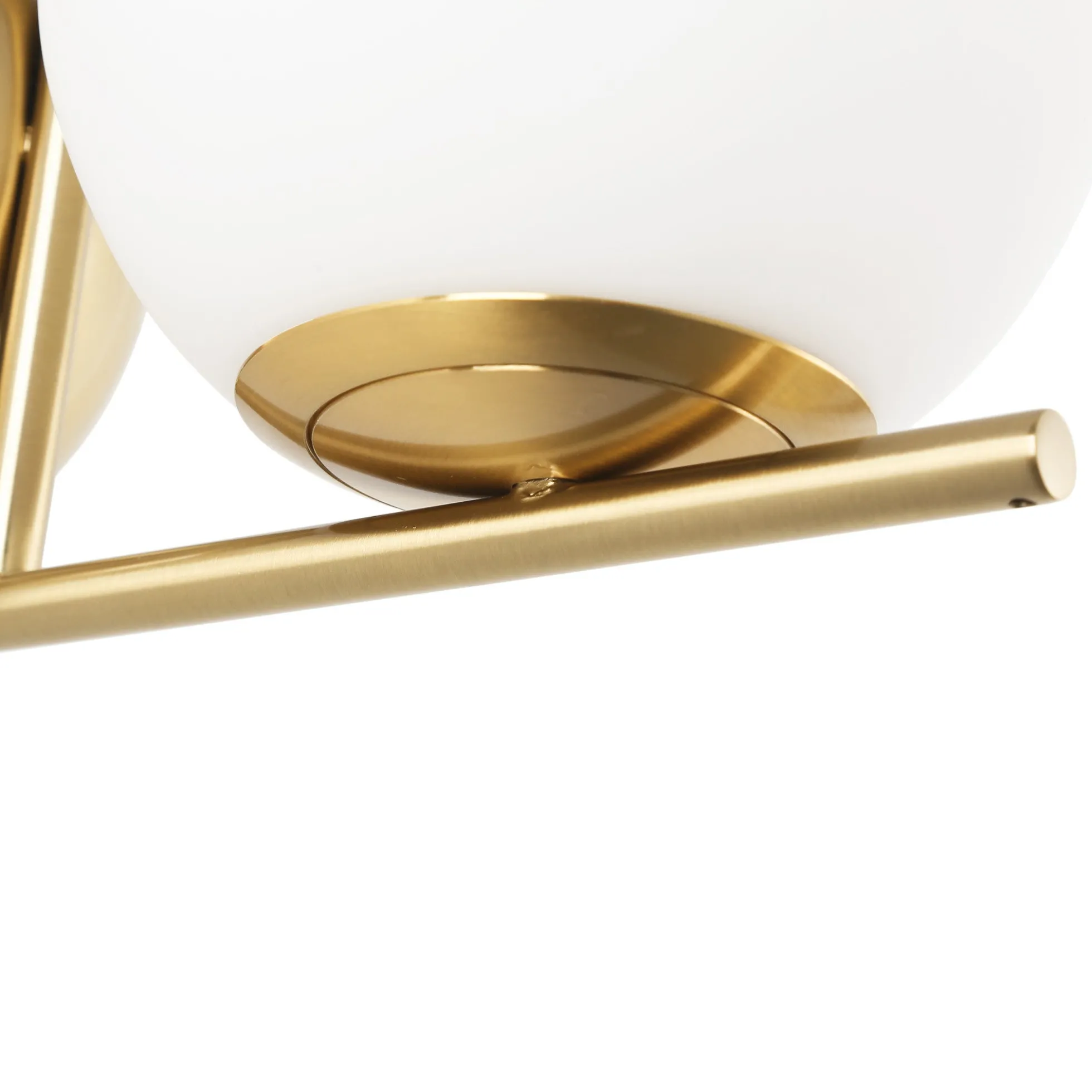 Aplique de pared bola cristal "ATOM" - E27 - Ø 15cm