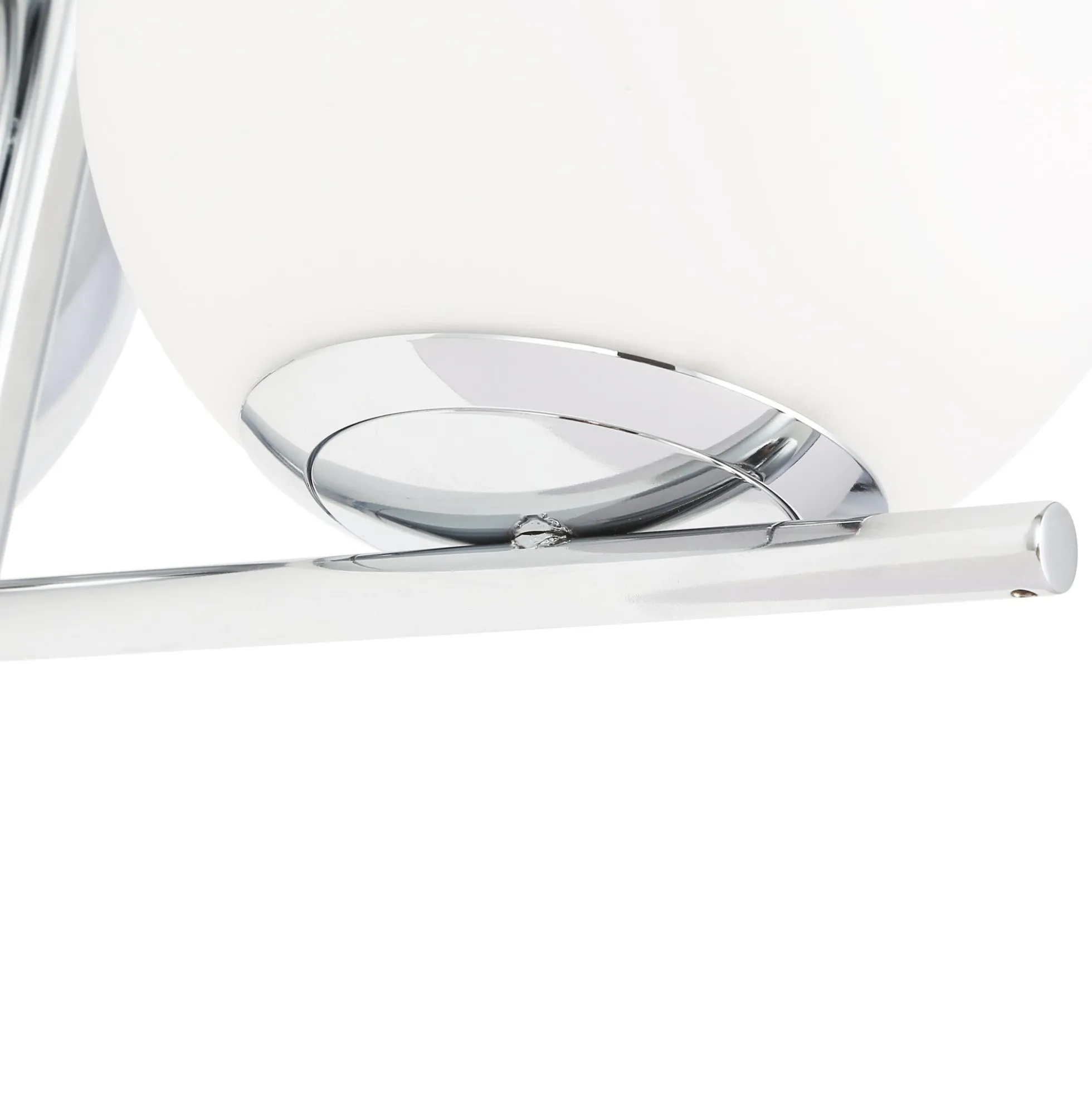 Aplique de pared bola cristal "ATOM" - E27 - Ø 15cm