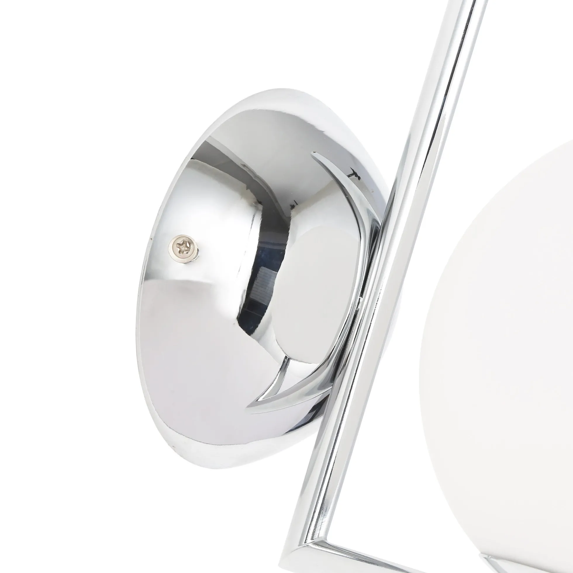 Aplique de pared bola cristal "ATOM" - E27 - Ø 15cm