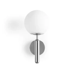 Aplique de pared bola cristal 