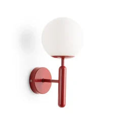 Aplique de pared bola cristal 