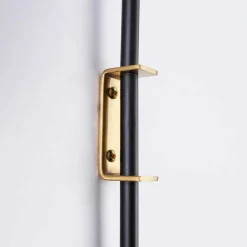 Aplique de pared bola cristal con cable y enchufe