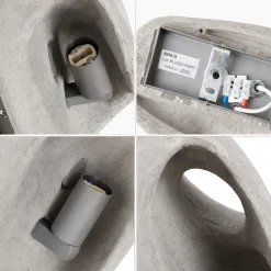 Aplique de pared cemento