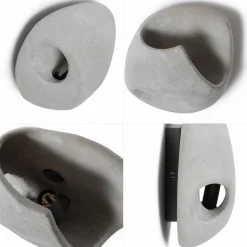 Aplique de pared cemento 