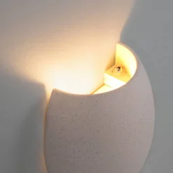 Aplique de pared cemento 