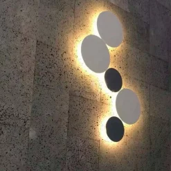 Aplique de pared circular 