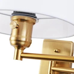 Aplique de pared con brazo articulado