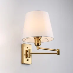 Aplique de pared con brazo articulado