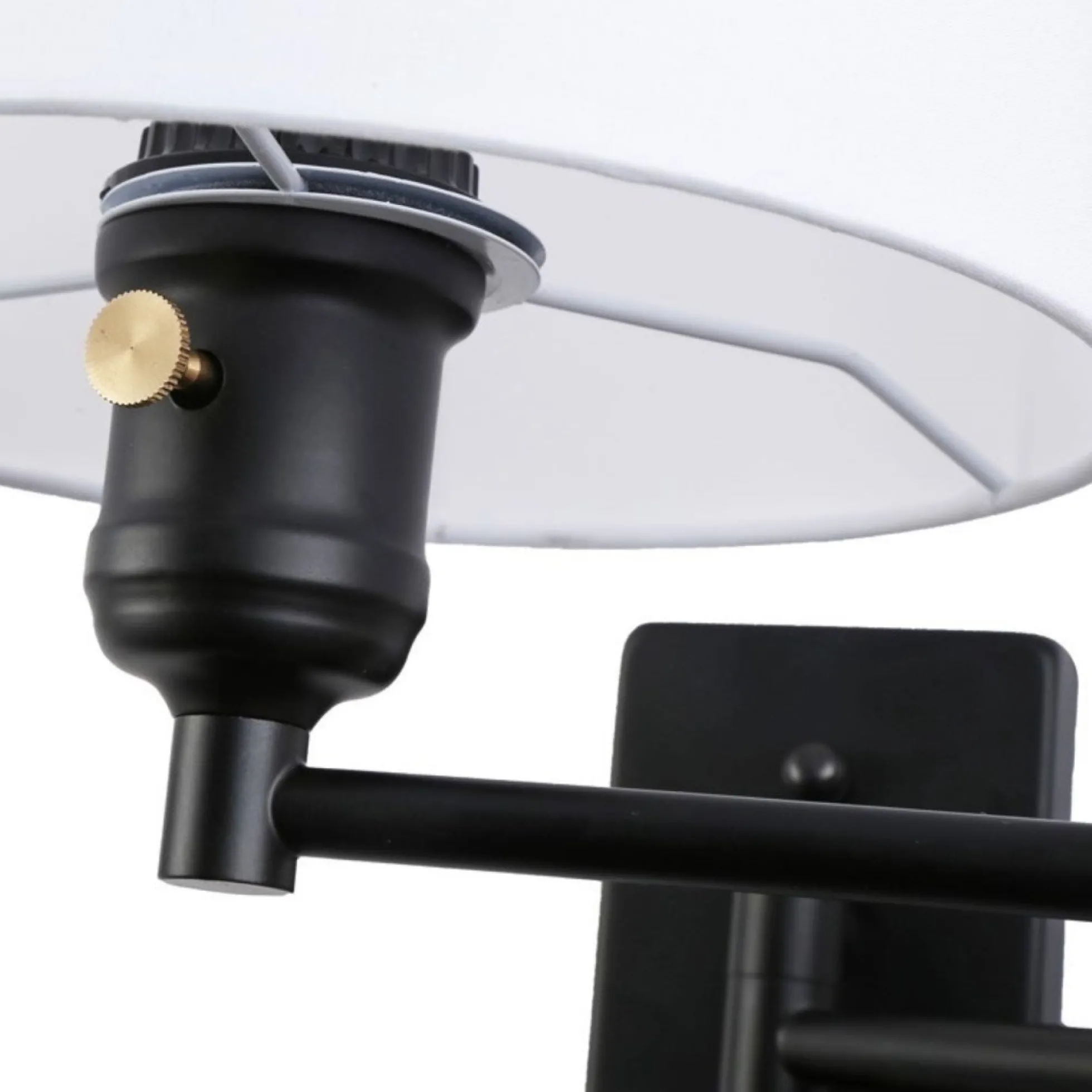 Aplique de pared con brazo articulado "Reno" - E27