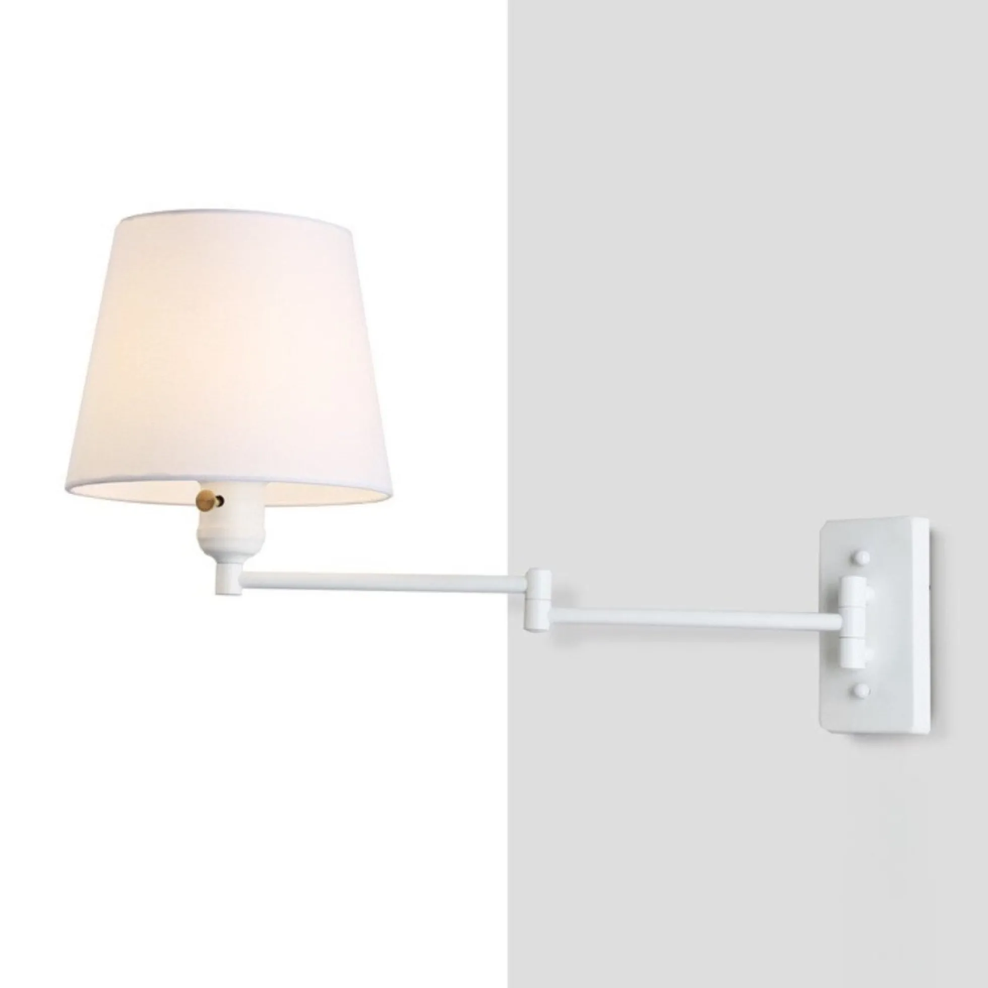 Aplique de pared con brazo articulado "Reno" - E27