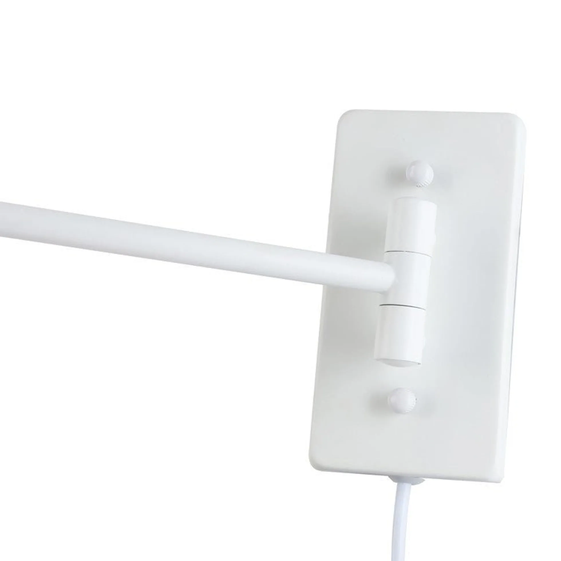 Aplique de pared con brazo articulado y enchufe "Clark" - E27