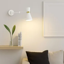 Aplique de pared con brazo articulado 
