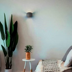 Aplique de pared concreto 