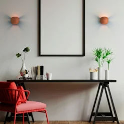 Aplique de pared concreto 