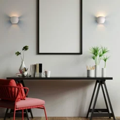 Aplique de pared concreto 