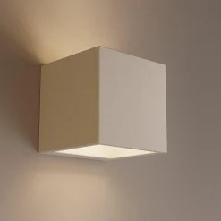 Aplique de pared concreto "Runt" - Up & down - 1 x G9