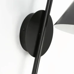 Aplique de pared con estante de apoyo