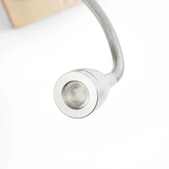 Aplique de pared con foco LED para lectura 