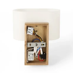 Aplique de pared con foco LED para lectura 