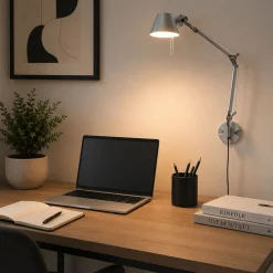 Aplique de pared de diseño "ATENEA" - Brazos articulados - E27